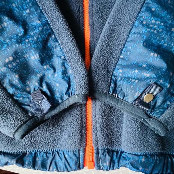 The North Face Coat ~ Blue ~ Size Youth XL 18/20 ~ 1/2 Fleece ~ Full Zip - Picture 9 of 9